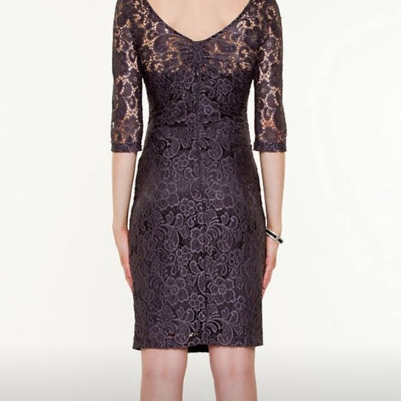 Le Chateau purple lace dress XS - Picture 2 of 4
